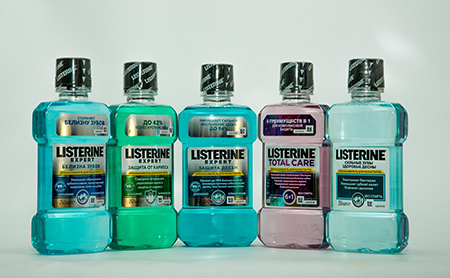 Listelin < pran> № 1 Агент по уборке пероральной чистк и-Listerin® | Johnson End Johnson Co., Ltd.