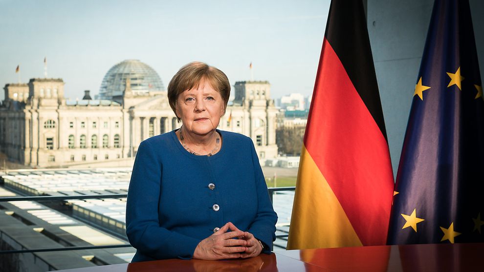 Анжела Меркель < PRAN> В результате управление границами было укреплено с начала недели, и вход из основных соседних стран был ограничен.