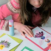 Эмма Харди: Открытка DIY, сделанная из цветов и листьев: масте р-класс с фотографиями