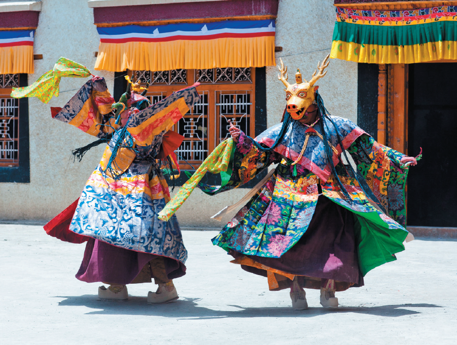 Как празднуют восточный Новый год в Тибете