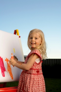 Как заниматься с ребенком живописью 