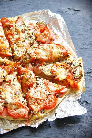 2 необычных рецепта : пицца с баклажанами и из кабачков - в духовке 