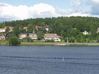 Вид с другой стороны озера Хаменлинна