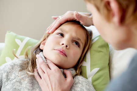 В большинстве случаев дети подвергаются воздействию острых респираторных вирусных инфекций и острых респираторных инфекций.
